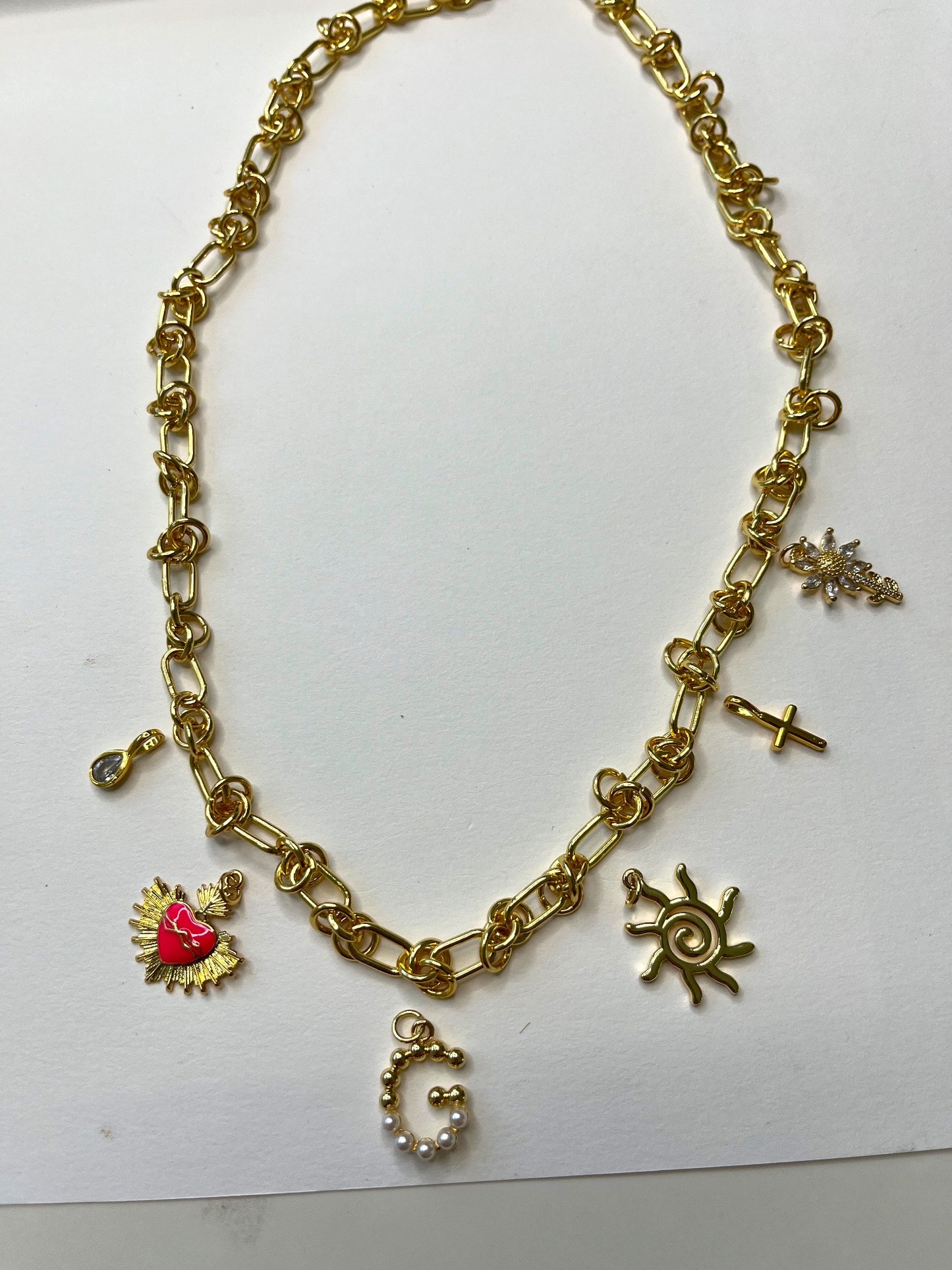 Charm Necklace by G