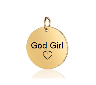 God Girl charm