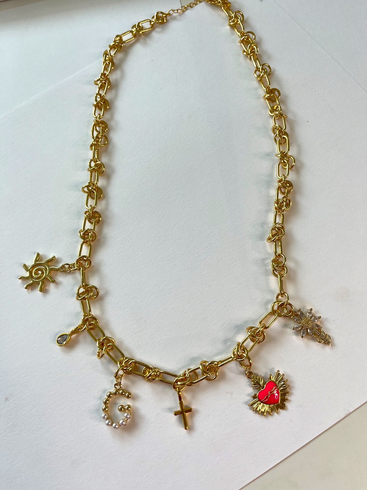 Charm Necklace by G